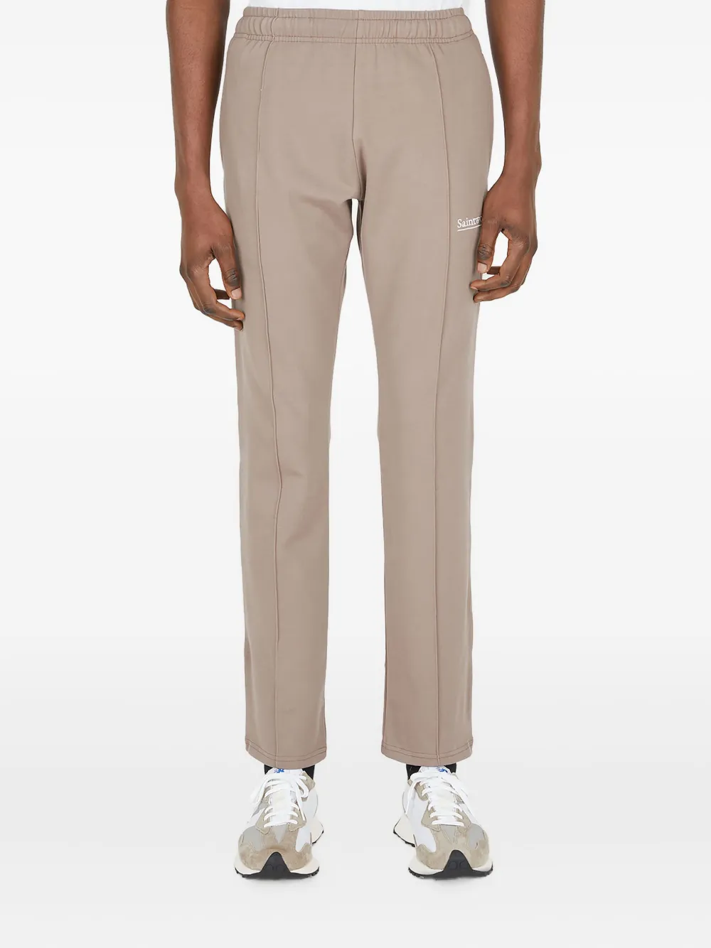 Saintwoods side-stripe sweatpants - ニュートラル Saintwoods side-stripe sweatpants - ニュートラル