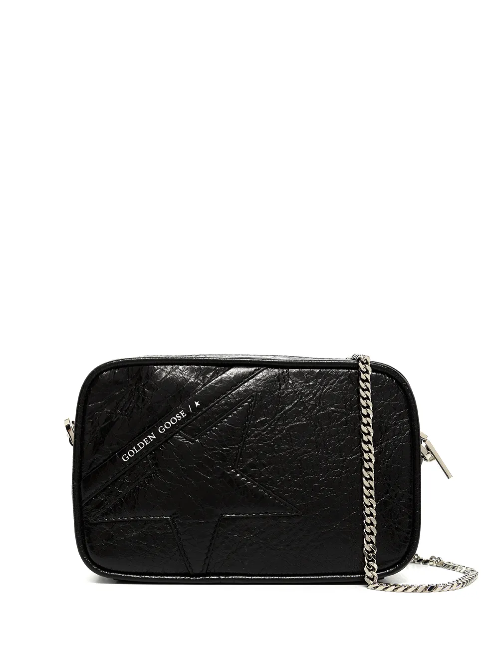 

Golden Goose bolsa crossbody Star pequeña - Negro