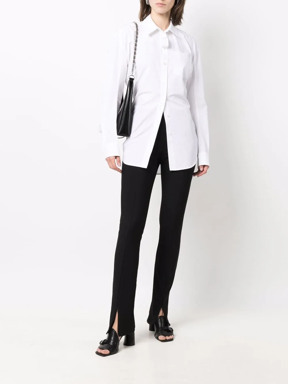 Cheap Alexander Wang long-sleeve cotton shirt Women