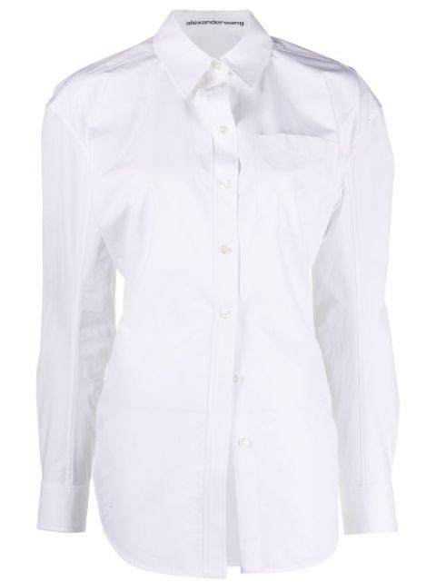 Alexander Wang - long-sleeve cotton shirt