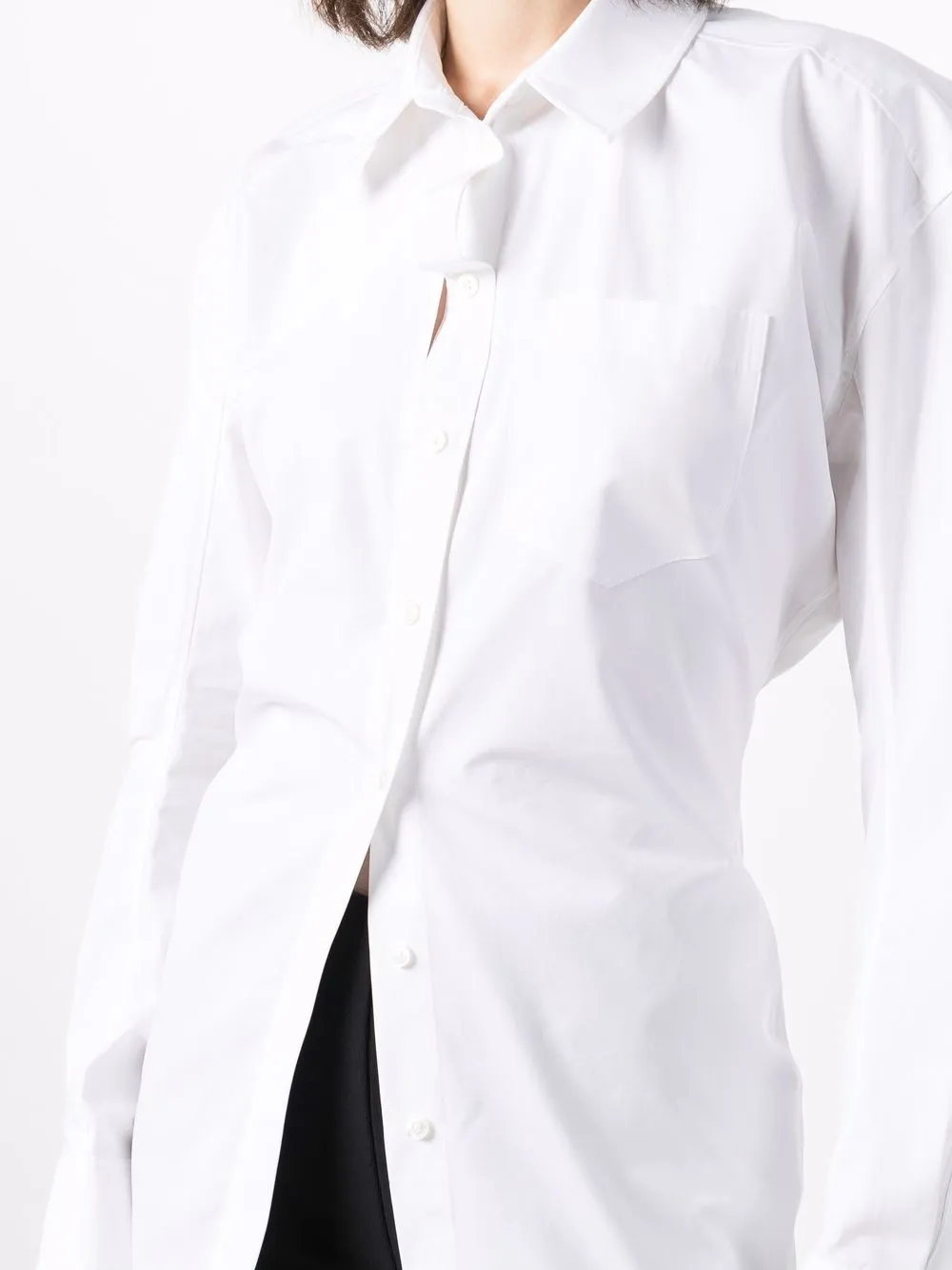 Cheap Alexander Wang long-sleeve cotton shirt Women