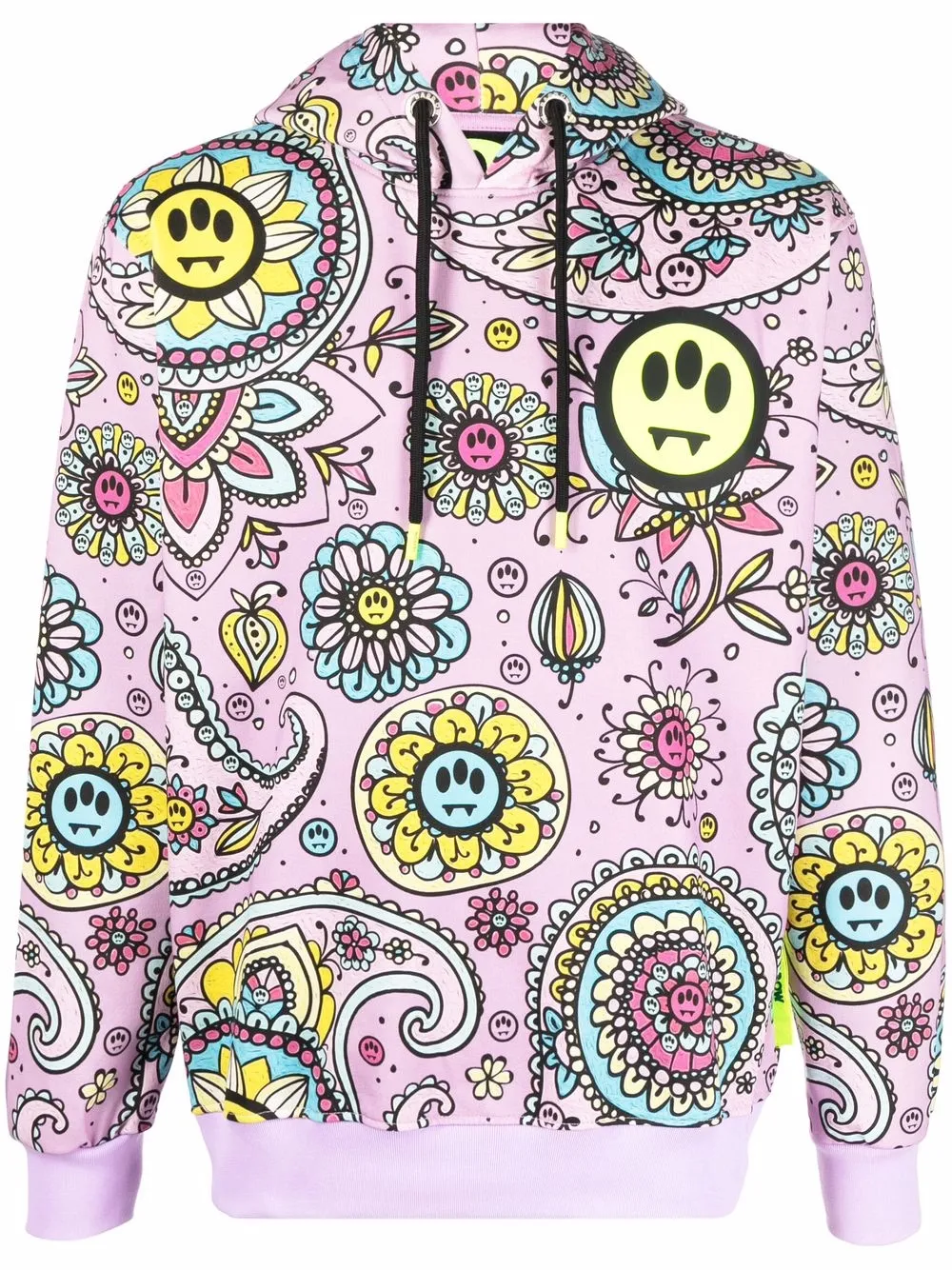 

BARROW hoodie con logo estampado - Rosado