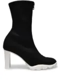 Alexander McQueen Scuba 85 boots - Black
