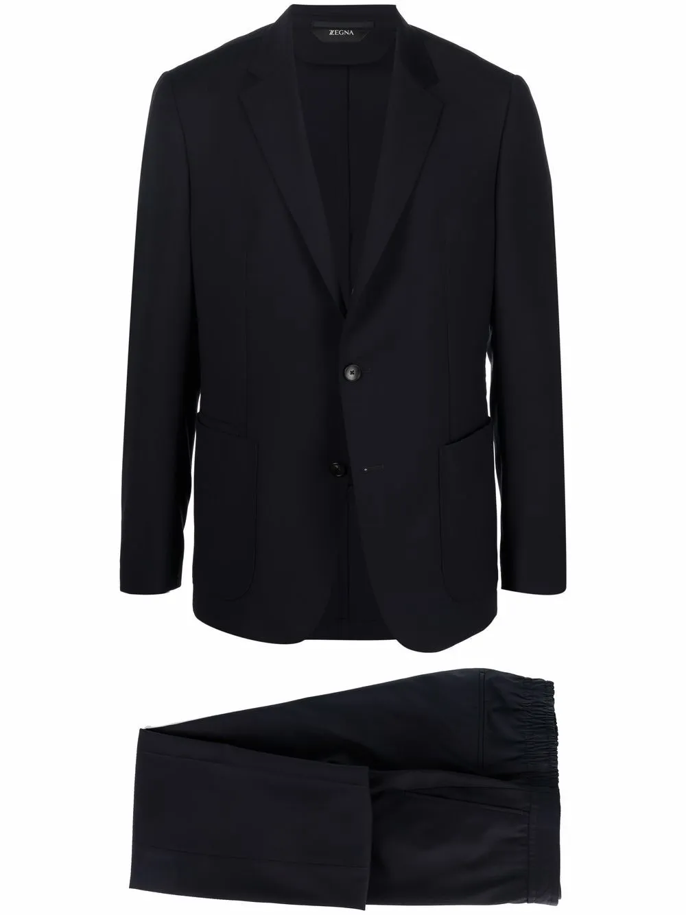 Zegna travel single-breasted suit