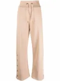 Balmain side-button detail trousers - Neutrals