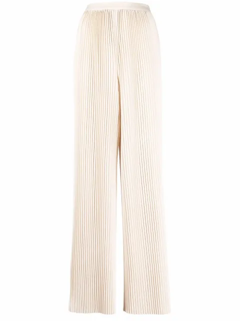 Fabiana Filippi straight-leg plissé trousers