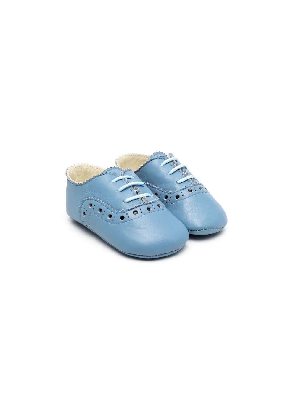 

Pèpè tenis con agujetas y perforaciones - Azul