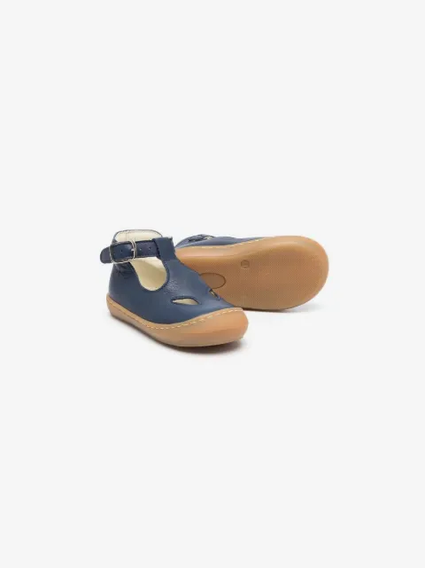 Pépé Kids 로코 컷아웃 버클 슈즈