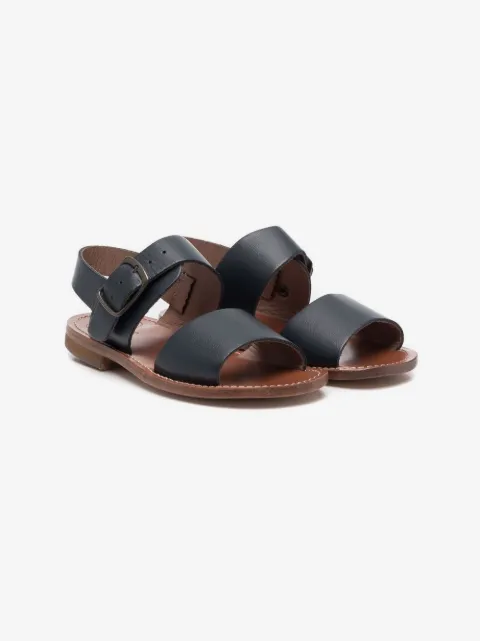 Pèpè double-strap flat sandals