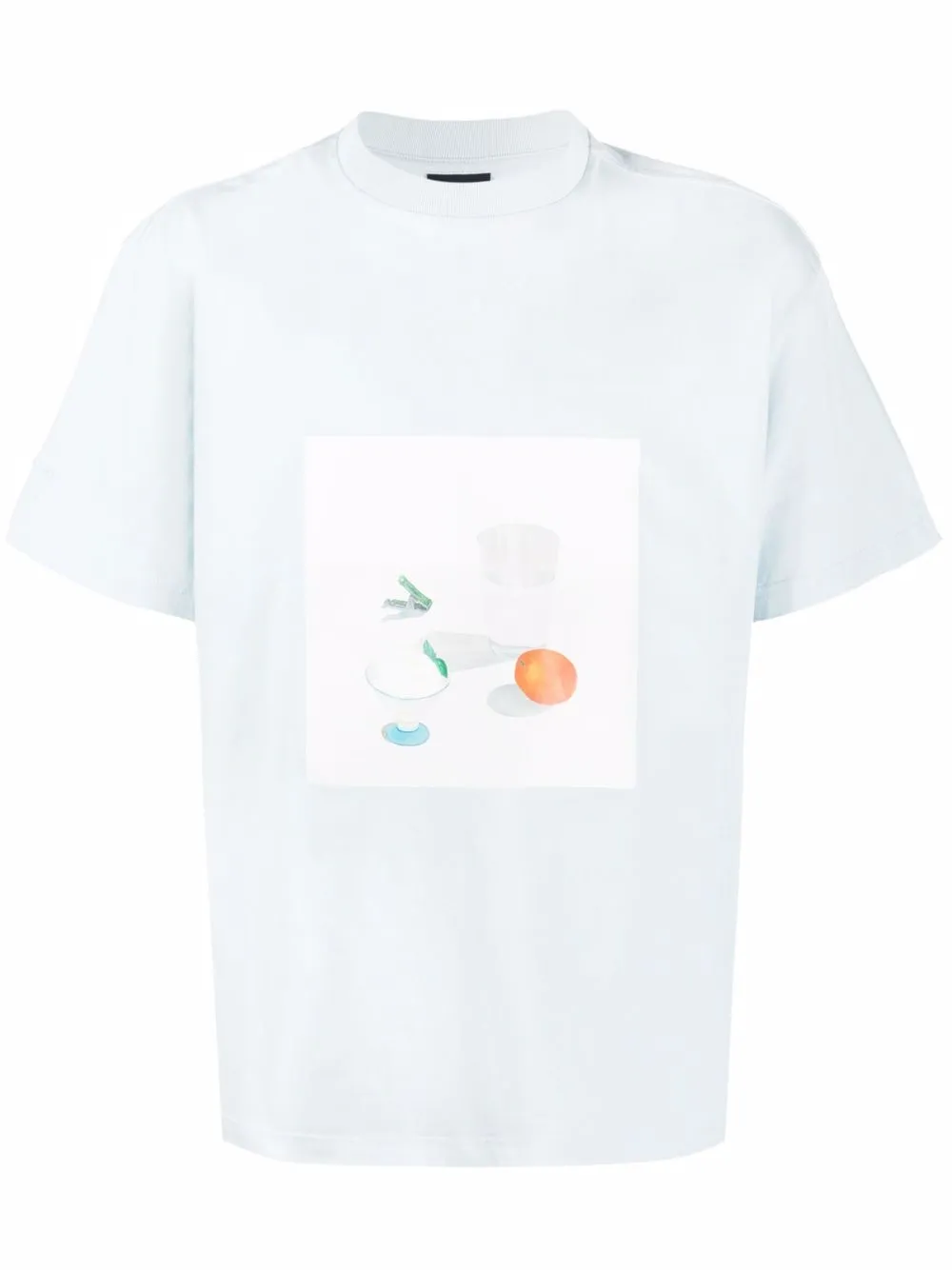 

Jacquemus playera con motivo Still Life - Azul