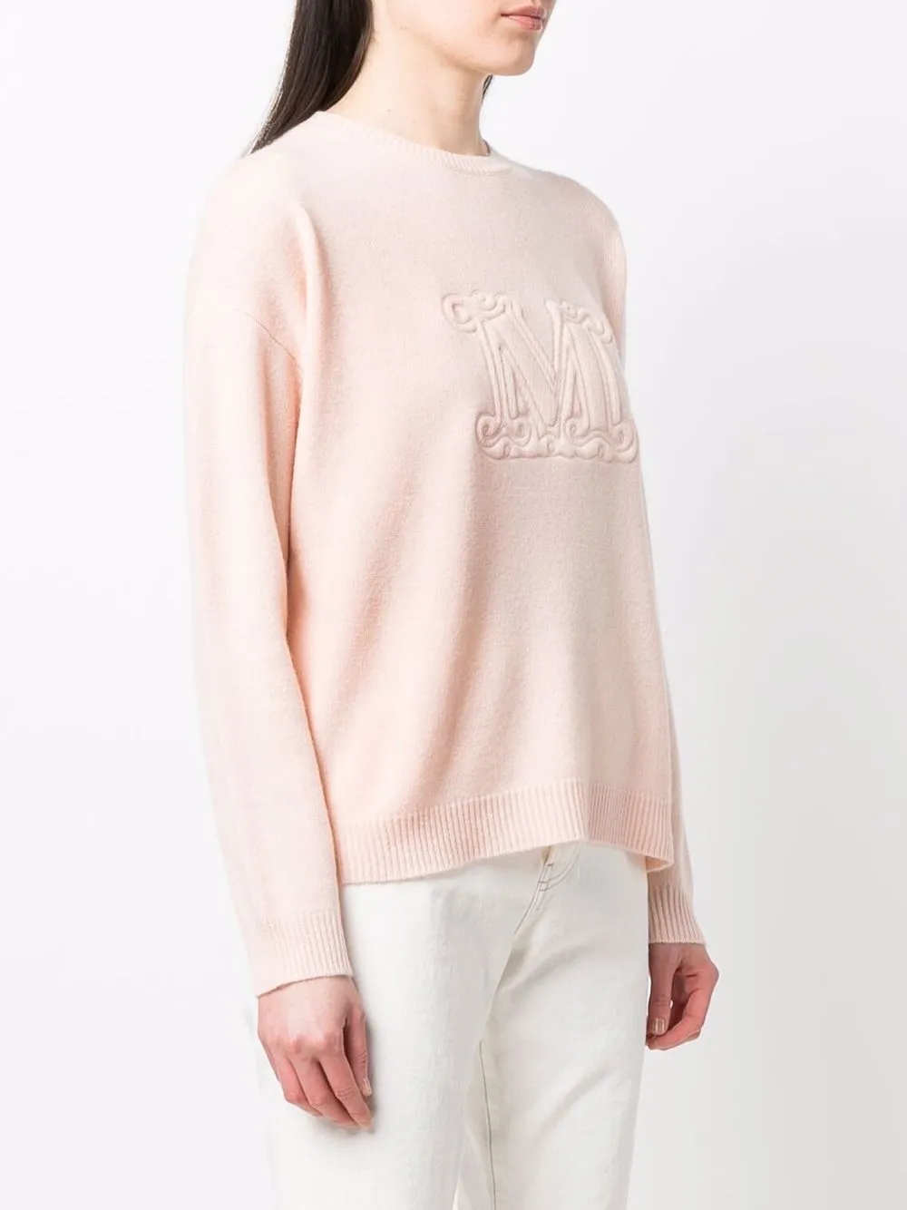Max Mara Kasjmier trui Roze