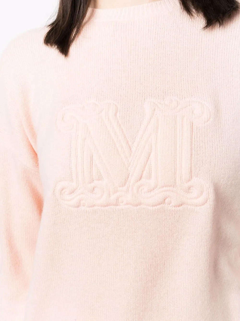 Max Mara Kasjmier trui Roze