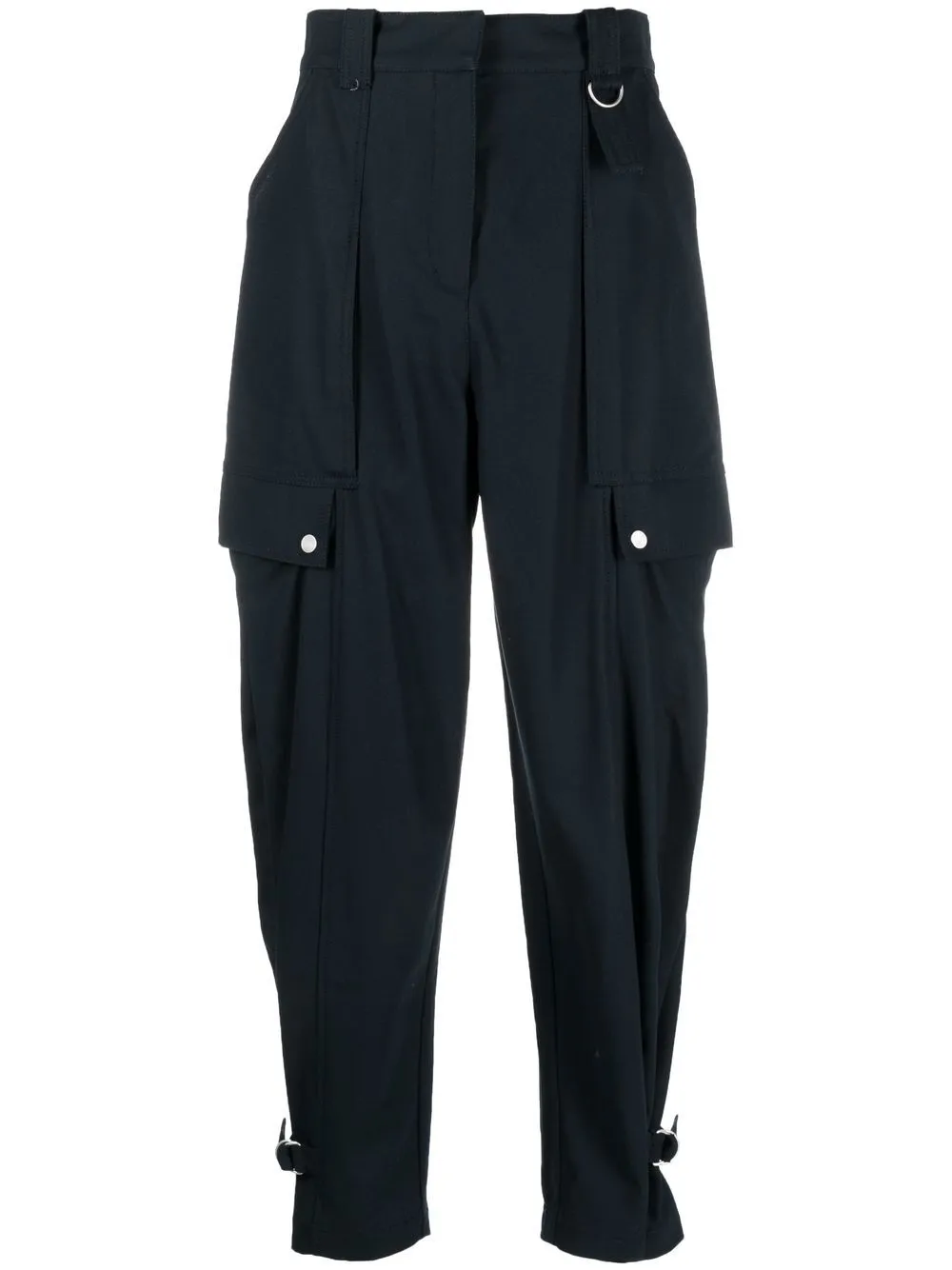 tapered-leg trousers