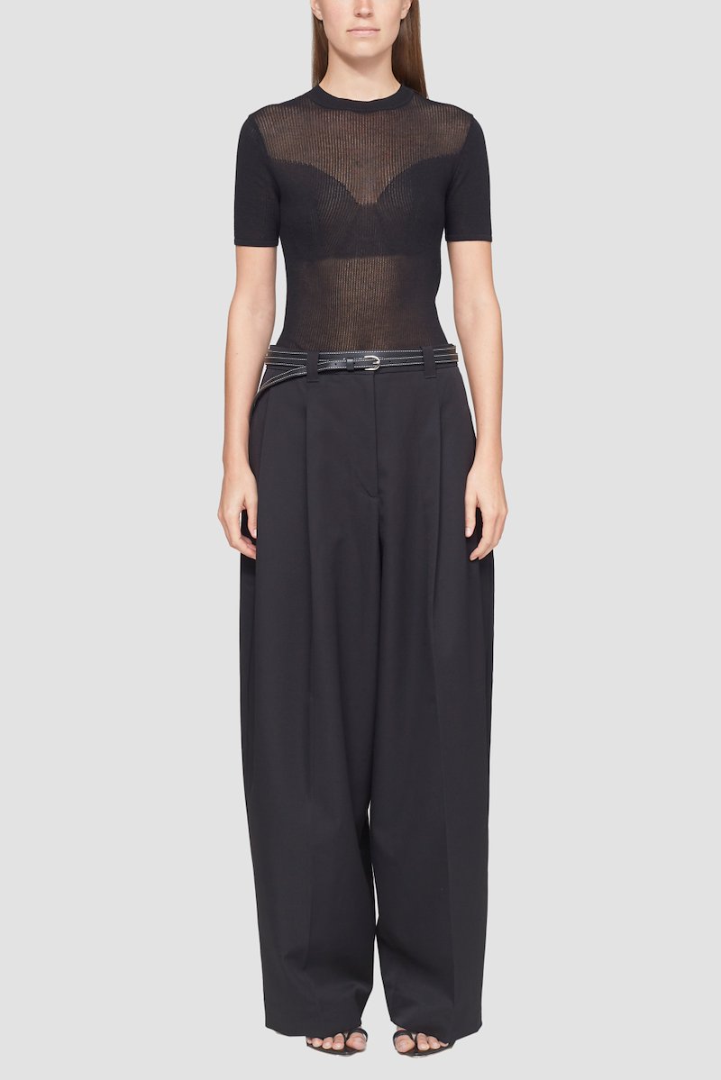 Double Wrap Belt-black #0 Double Wrap Belt, null- 2