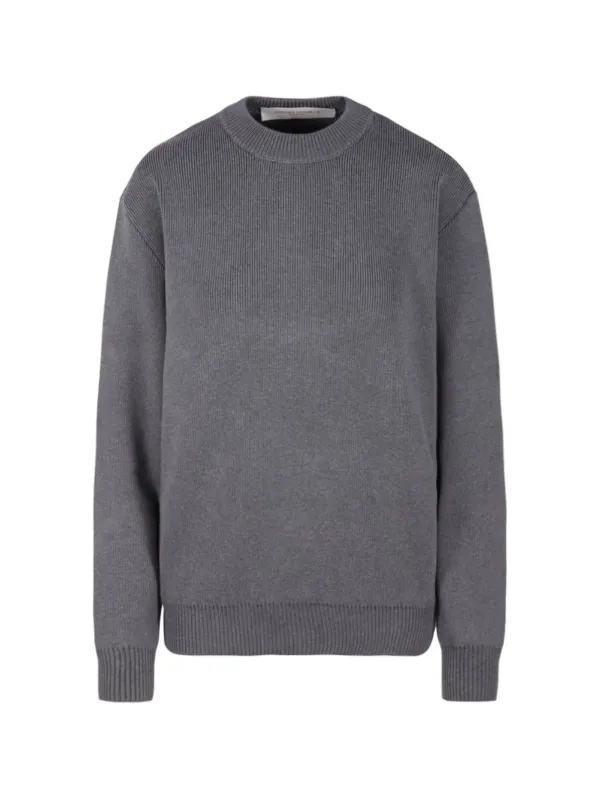 Golden Goose Round-neck Sweater in Grey