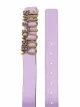 Versace Jeans Couture logo-buckle belt