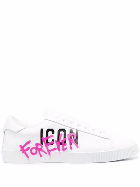 DSQUARED2 logo-print lace-up sneakers Women