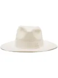 Ruslan Baginskiy chain-strap wide-brim hat - Neutrals