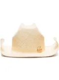 Ruslan Baginskiy embellished cowboy hat - Neutrals