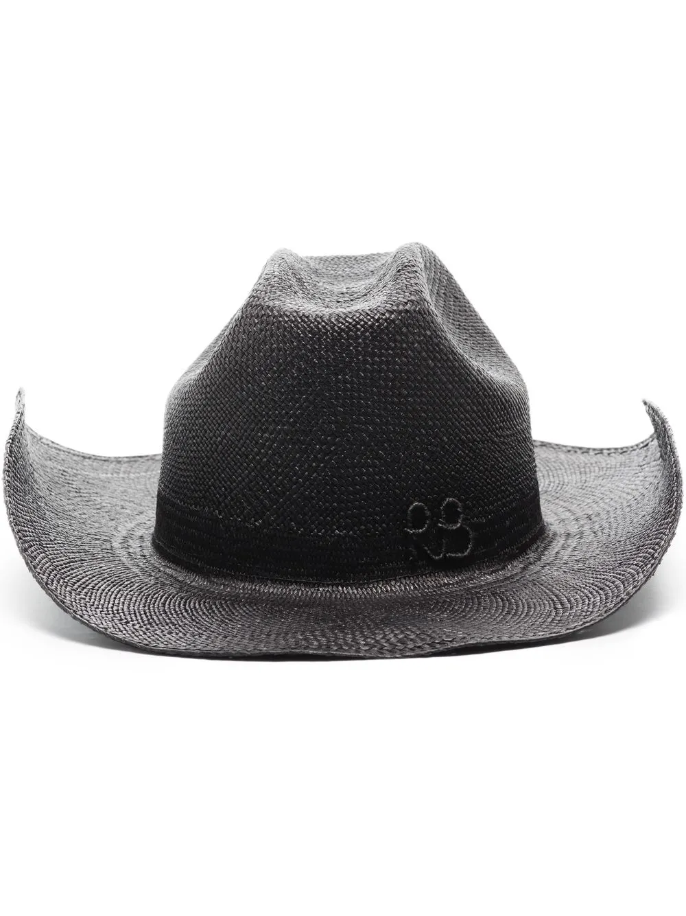 

Ruslan Baginskiy monogram-detail sunhat - Black