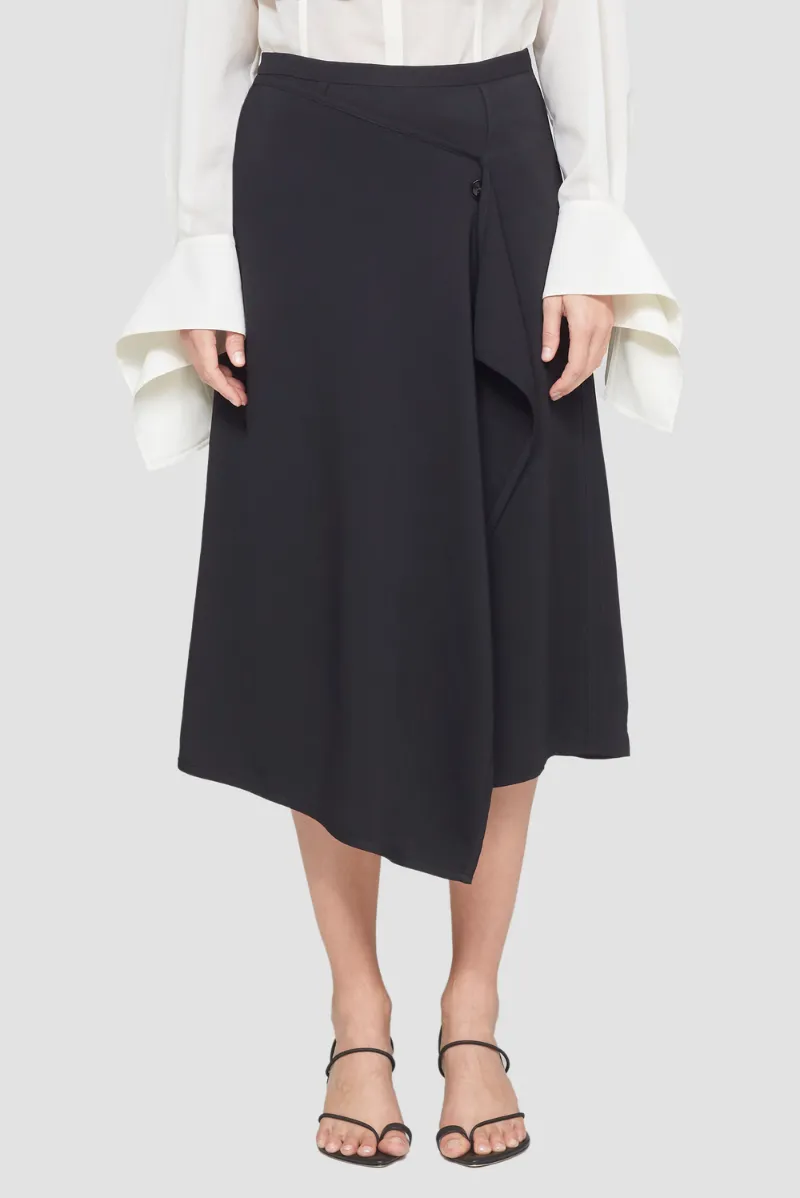 ラップエフェクト スカート in black | 3.1 Phillip Lim フィリップ ...