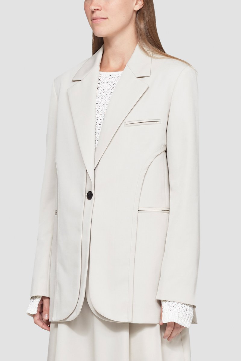 Tailored Blazer-grey #0 Tailored Blazer, null- 2