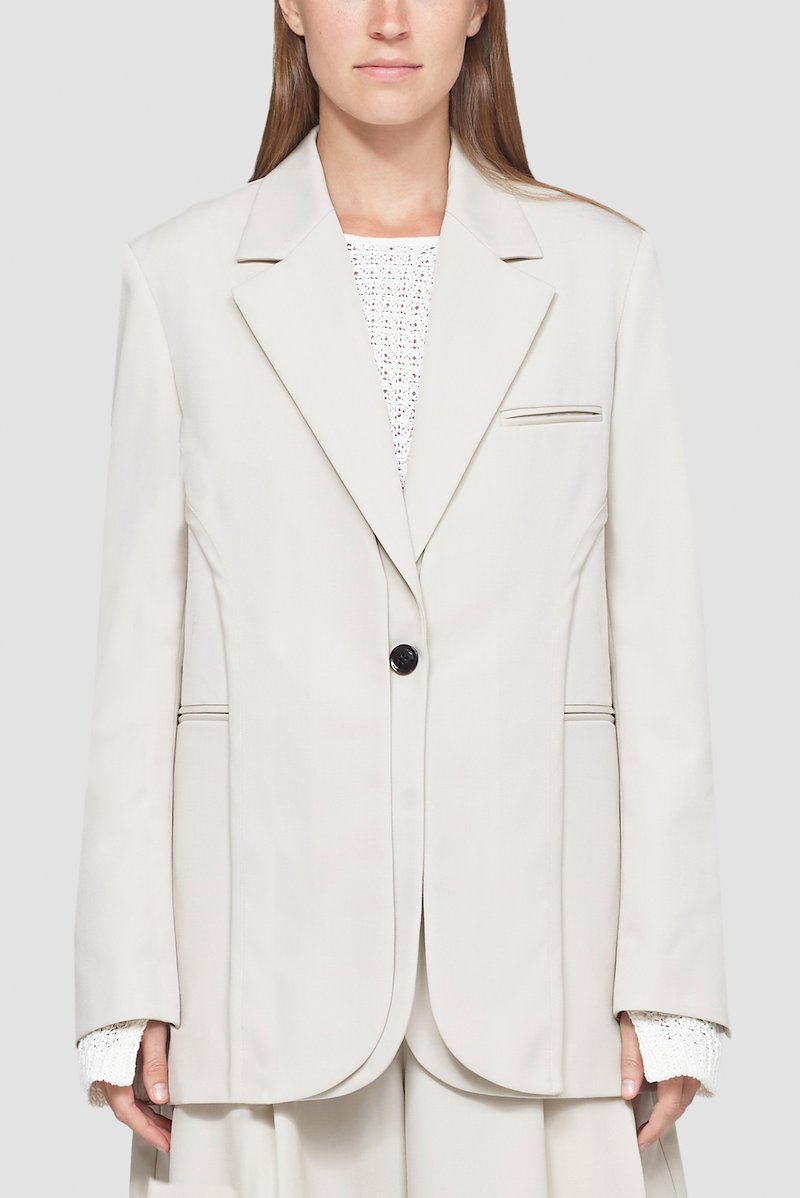 Tailored Blazer-grey #1 Tailored Blazer, null- 1