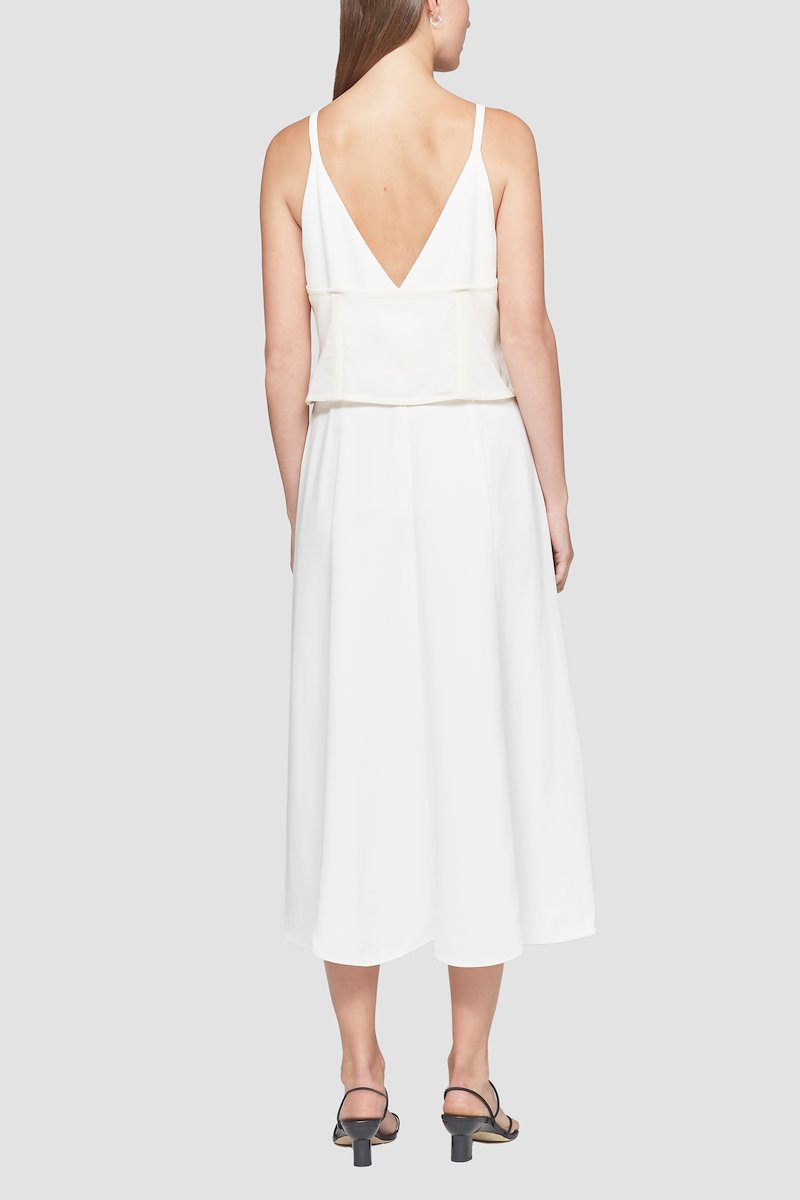 Camisole Dress-white #1 Camisole Dress, White Synthetic->viscose Camisole Dress from 3.1 Phillip Lim. - 5