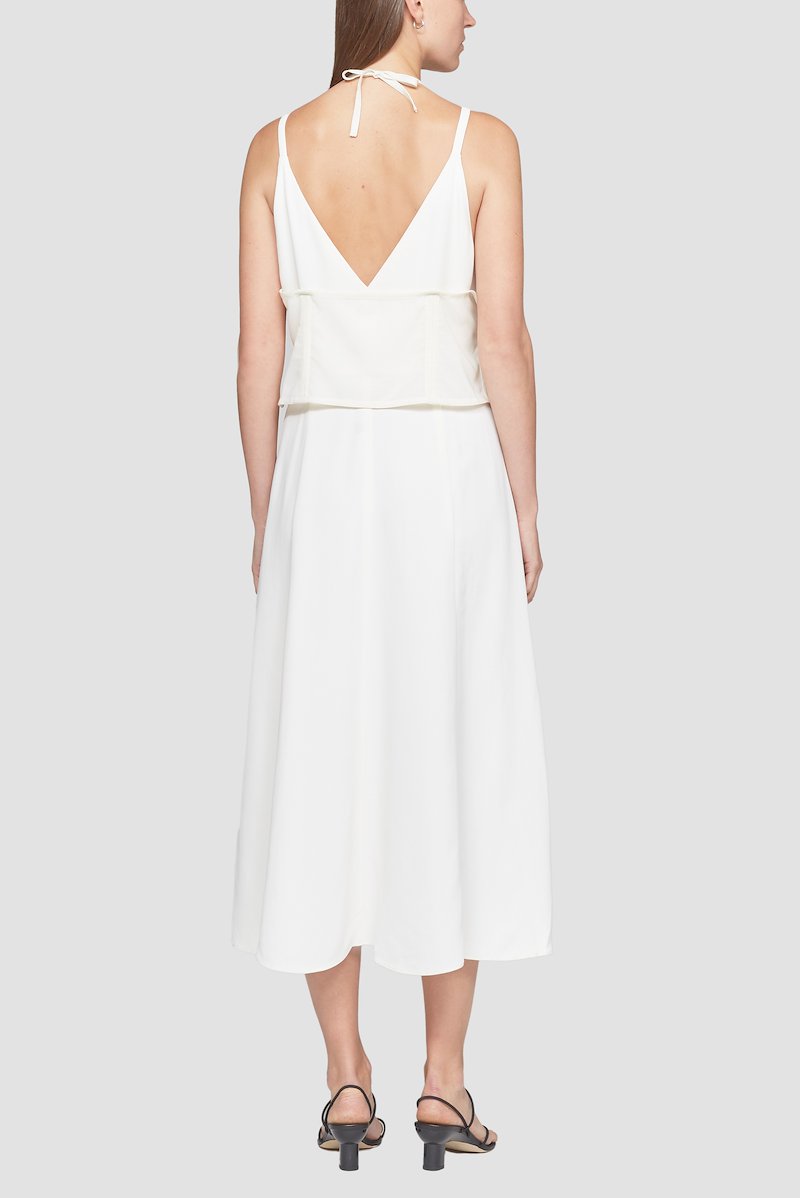 Camisole Dress-white #0 Camisole Dress, White Synthetic->viscose Camisole Dress from 3.1 Phillip Lim. - 4