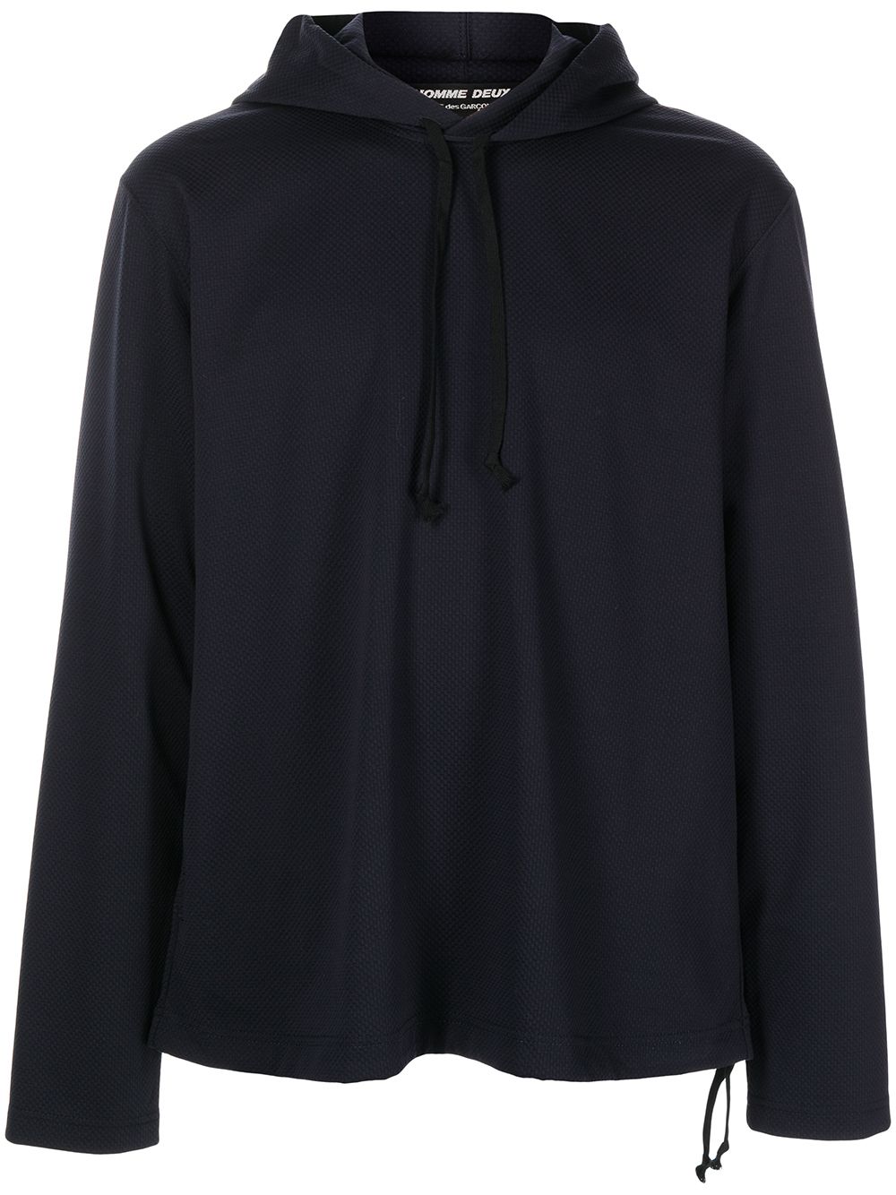 

Comme Des Garçons Homme Deux hoodie tejido con manga larga - Azul