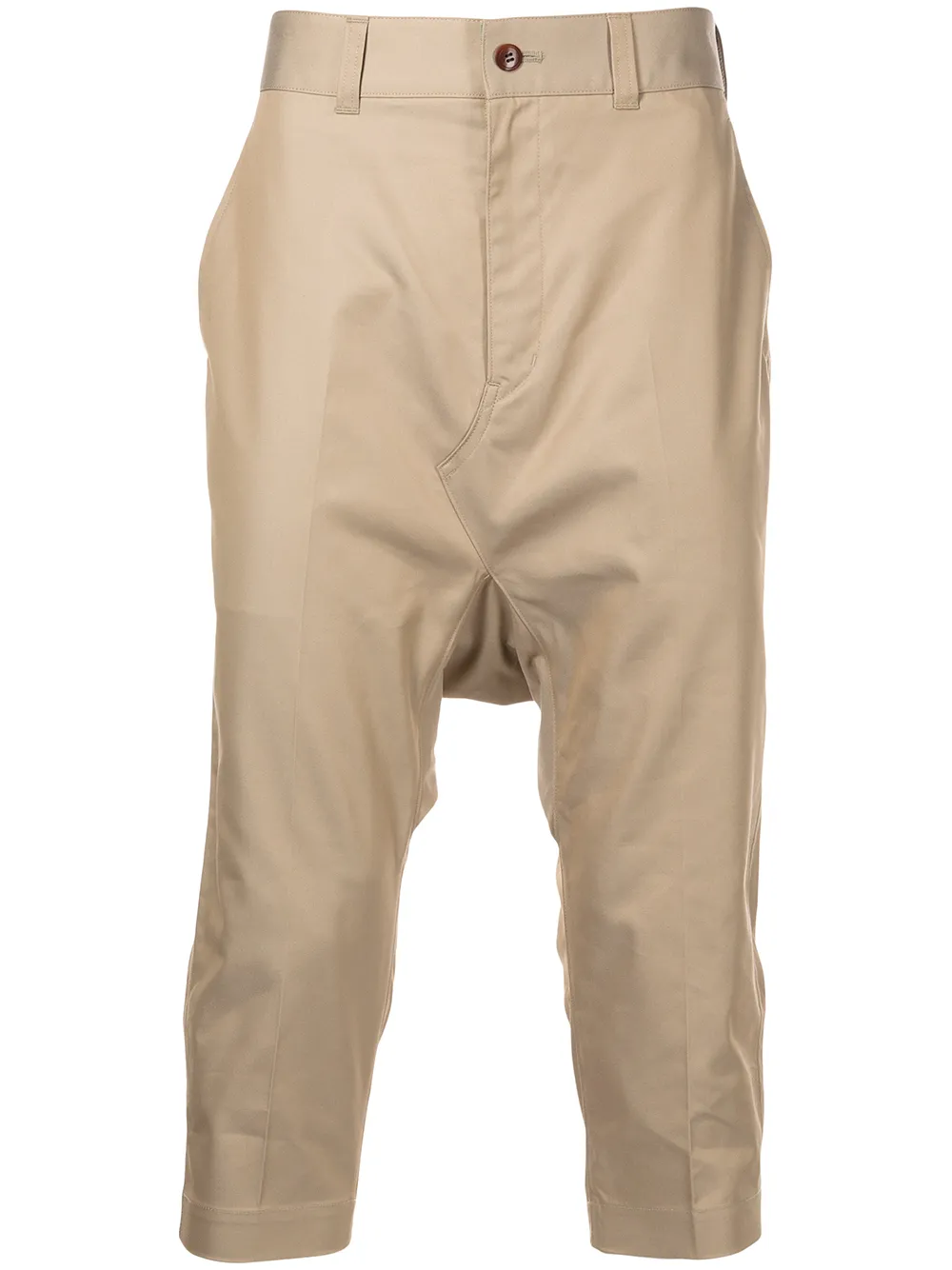 

Junya Watanabe MAN cropped drop-crotch trousers - Neutrals