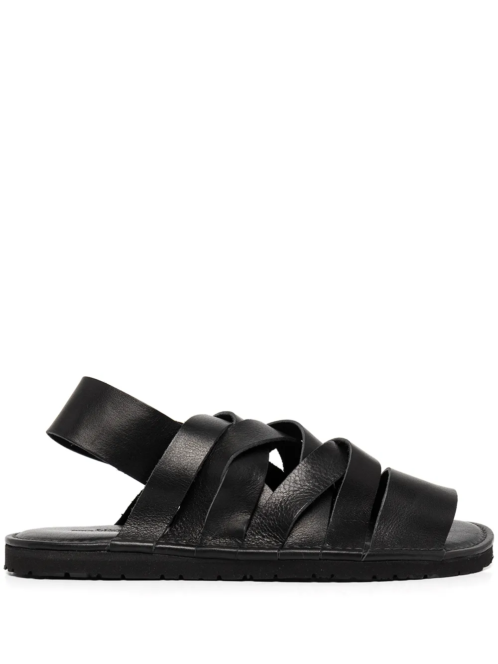 

Junya Watanabe MAN sandalias con tiras cruzadas - Negro