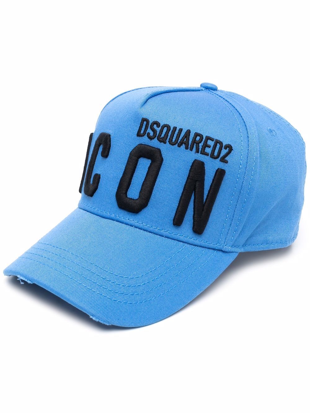 

Dsquared2 Icon-embroidered logo cap - Blue