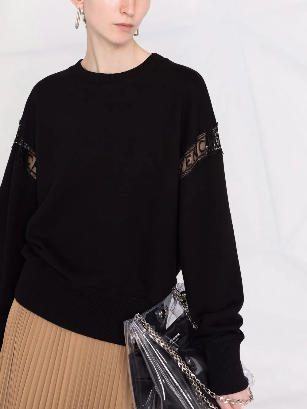 фото Givenchy толстовка с приспущенными плечами