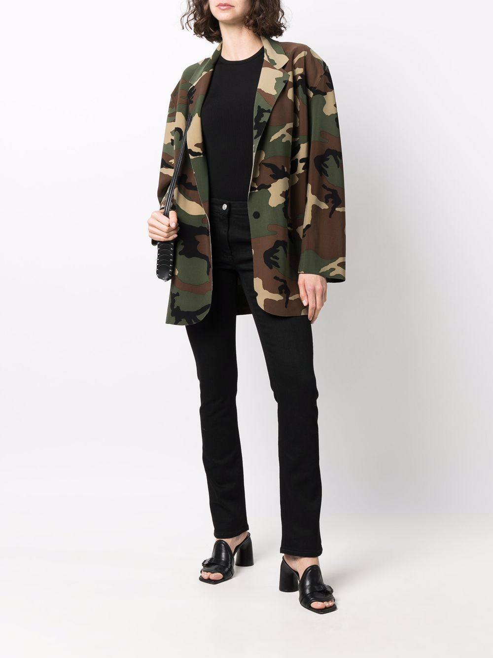 Norma kamali camo outlet coat