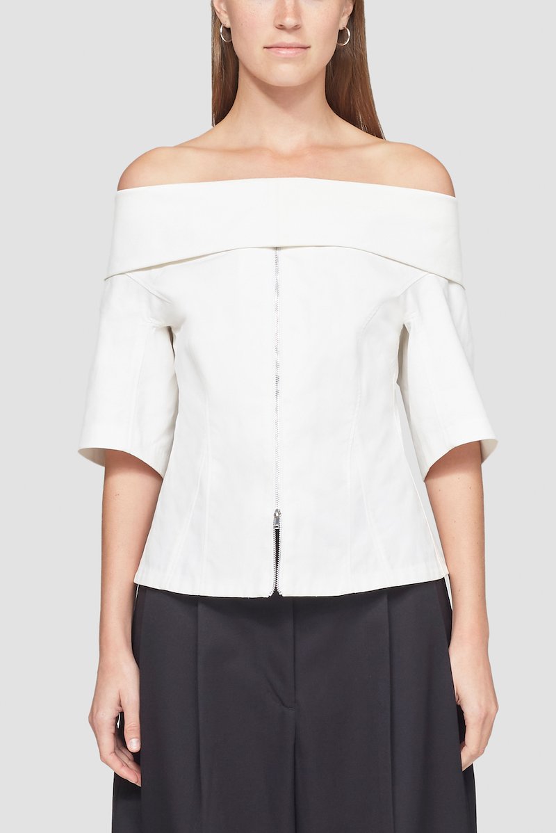Off The Shoulder Top-white #1 Off The Shoulder Top, null- 1