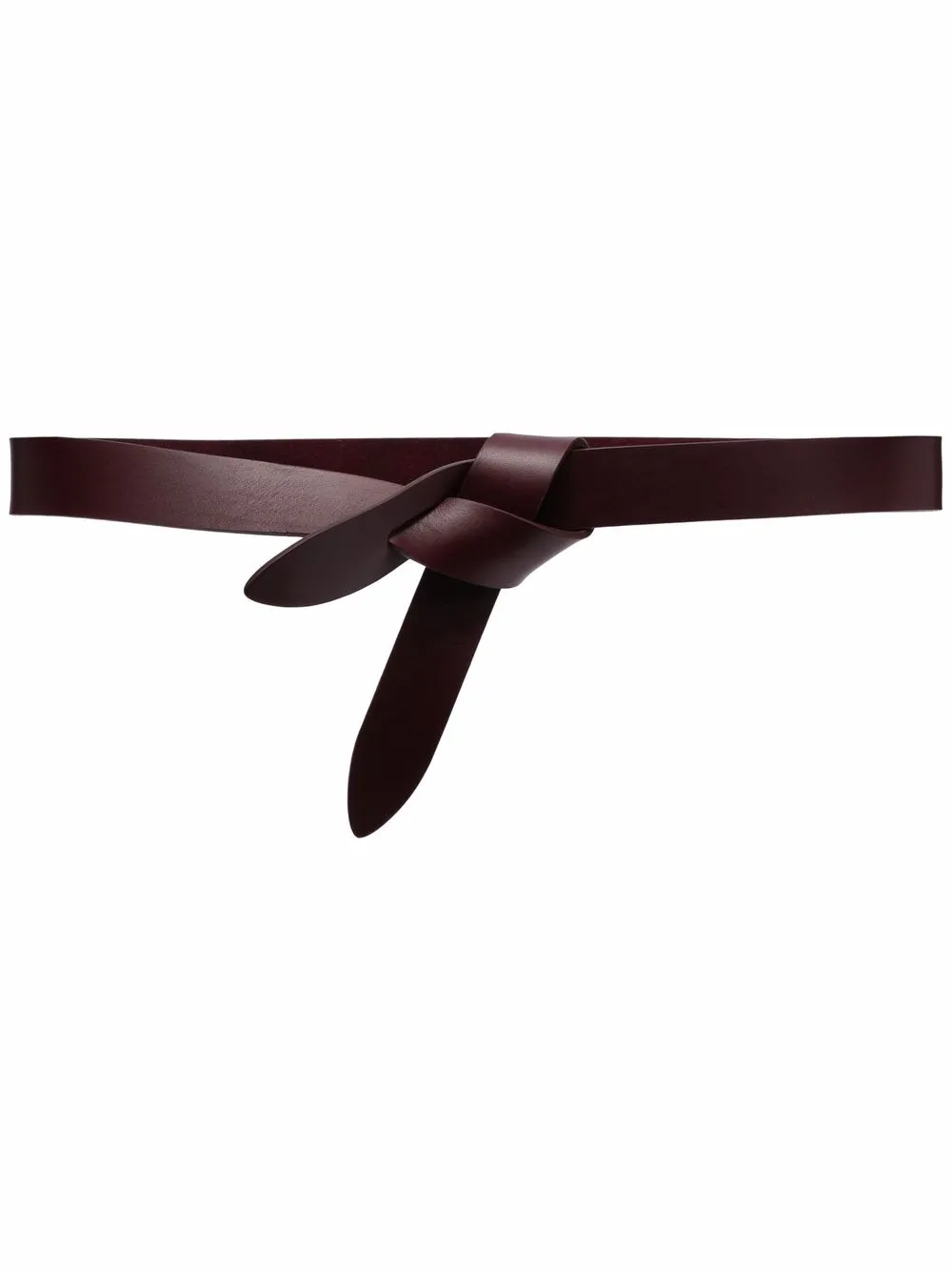 

Isabel Marant tie-fastening leather belt - Red