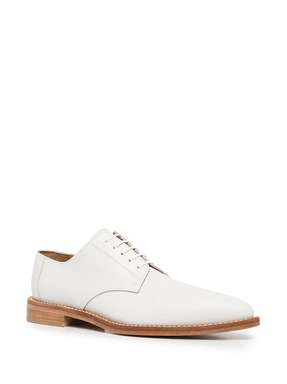 Comme Des Garçons Homme Plus Oxford schoenen met puntige neus - Beige