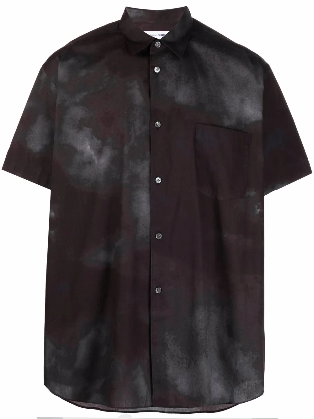 

Comme Des Garçons Shirt tie-dye short-sleeve shirt - Grey