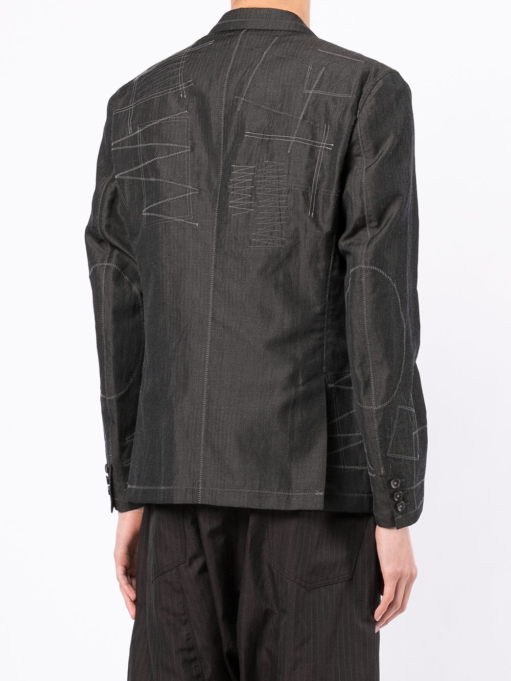 фото Junya watanabe man contrast stitching single-breasted blazer