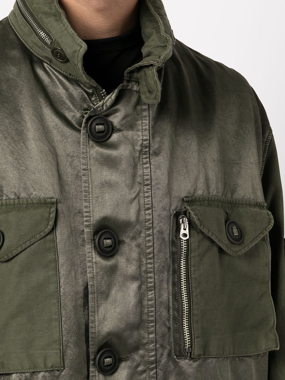 multi-pocket utility jacket