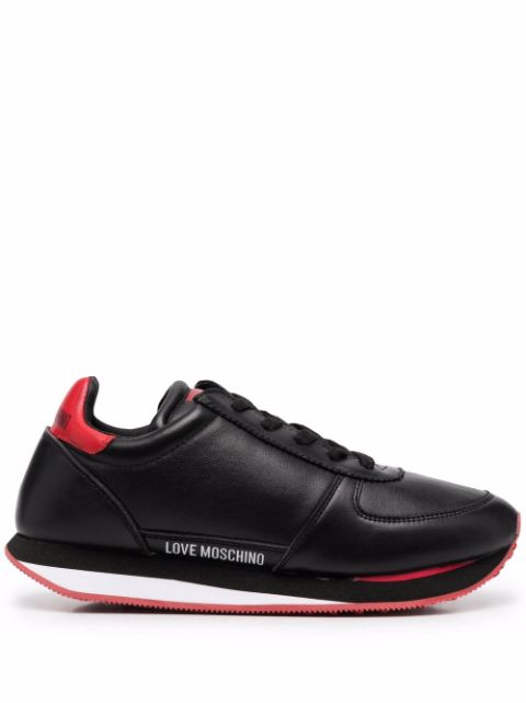 Love Moschino low-top lace-up sneakers Women