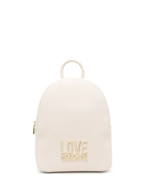 Love Moschino شنطة ظهر ببروش شعار الماركة