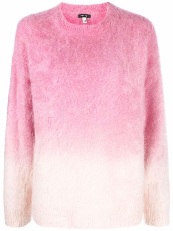 R13 Gradient Textured Knitted Jumper Farfetch