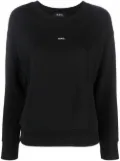 A.P.C. Annie crew neck sweatshirt - Black