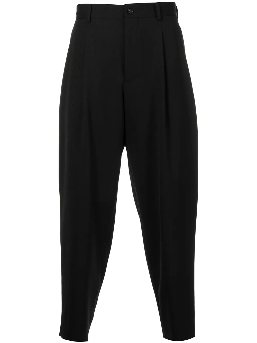 

Comme Des Garçons Homme Deux pantalones de vestir con pinzas - Negro