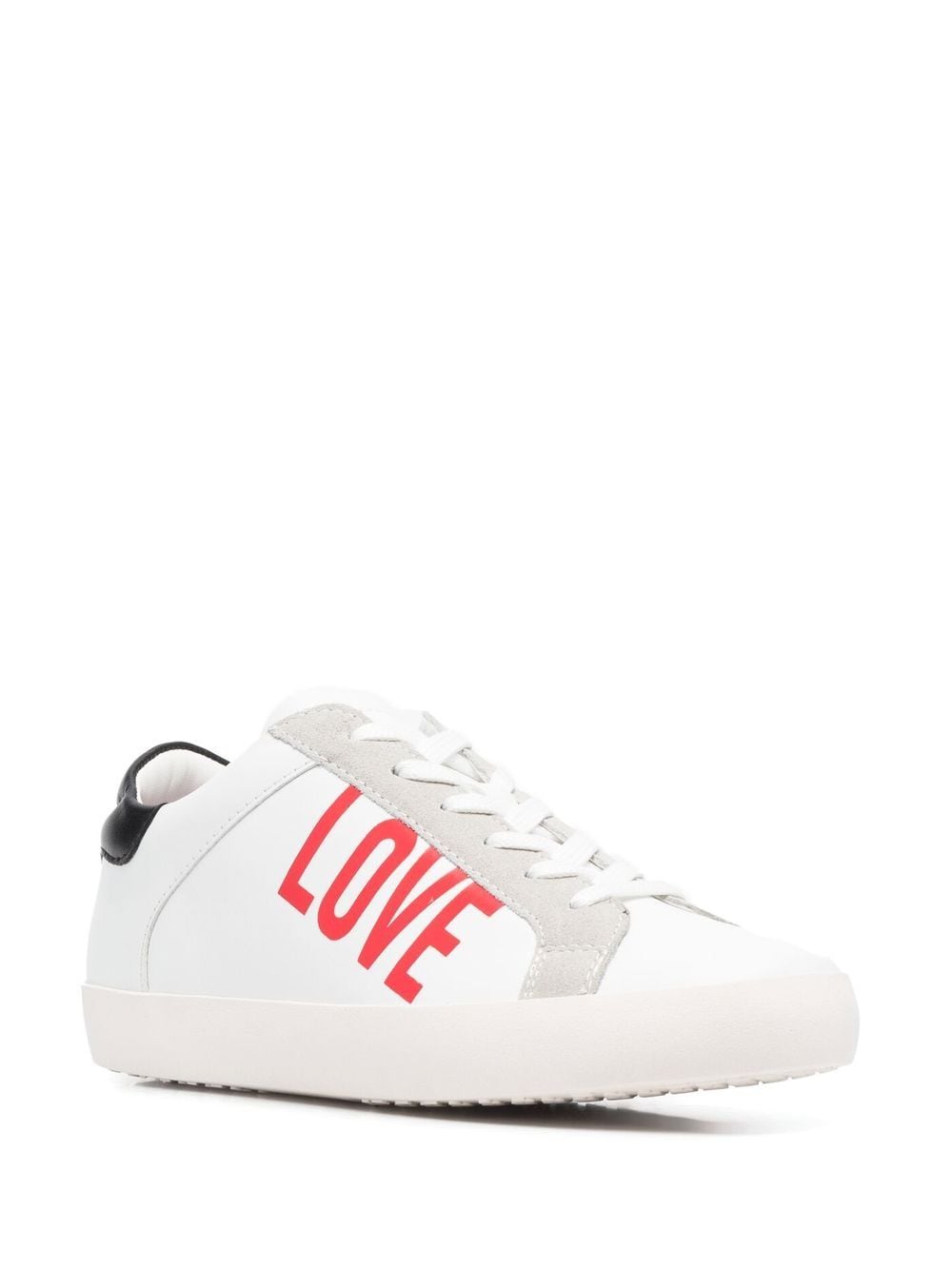 Image 2 of Love Moschino tenis bajos con logo estampado