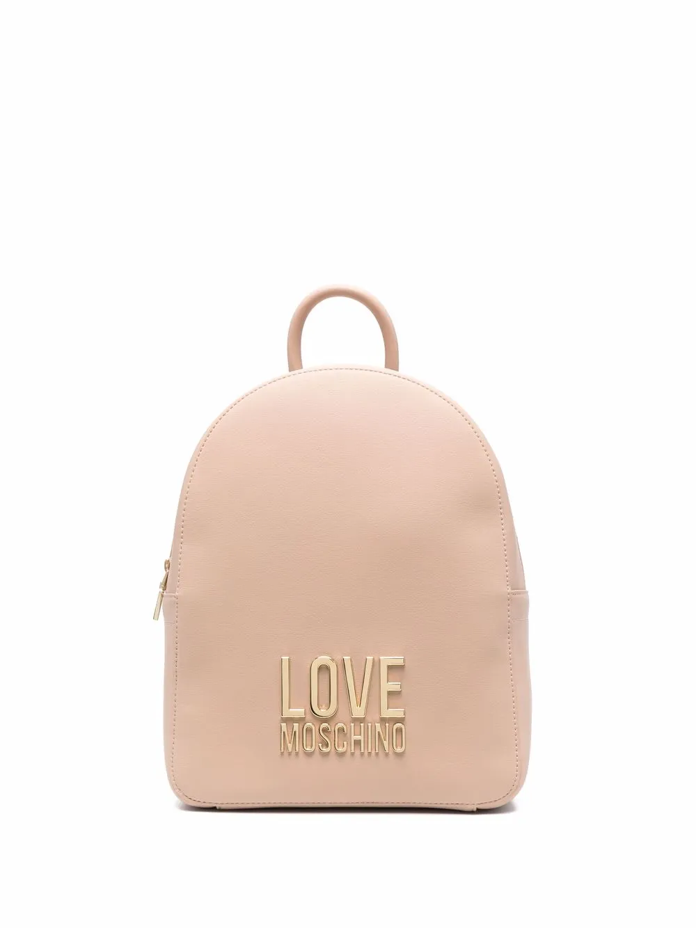 

Love Moschino chamarra con placa del logo - Neutro