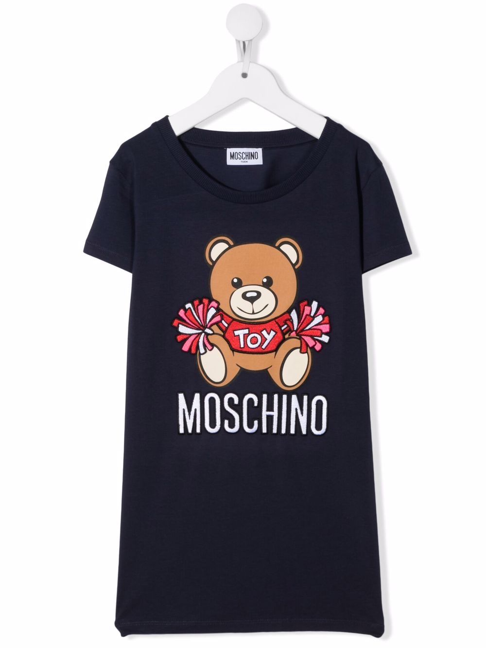 фото Moschino kids футболка teddy bear