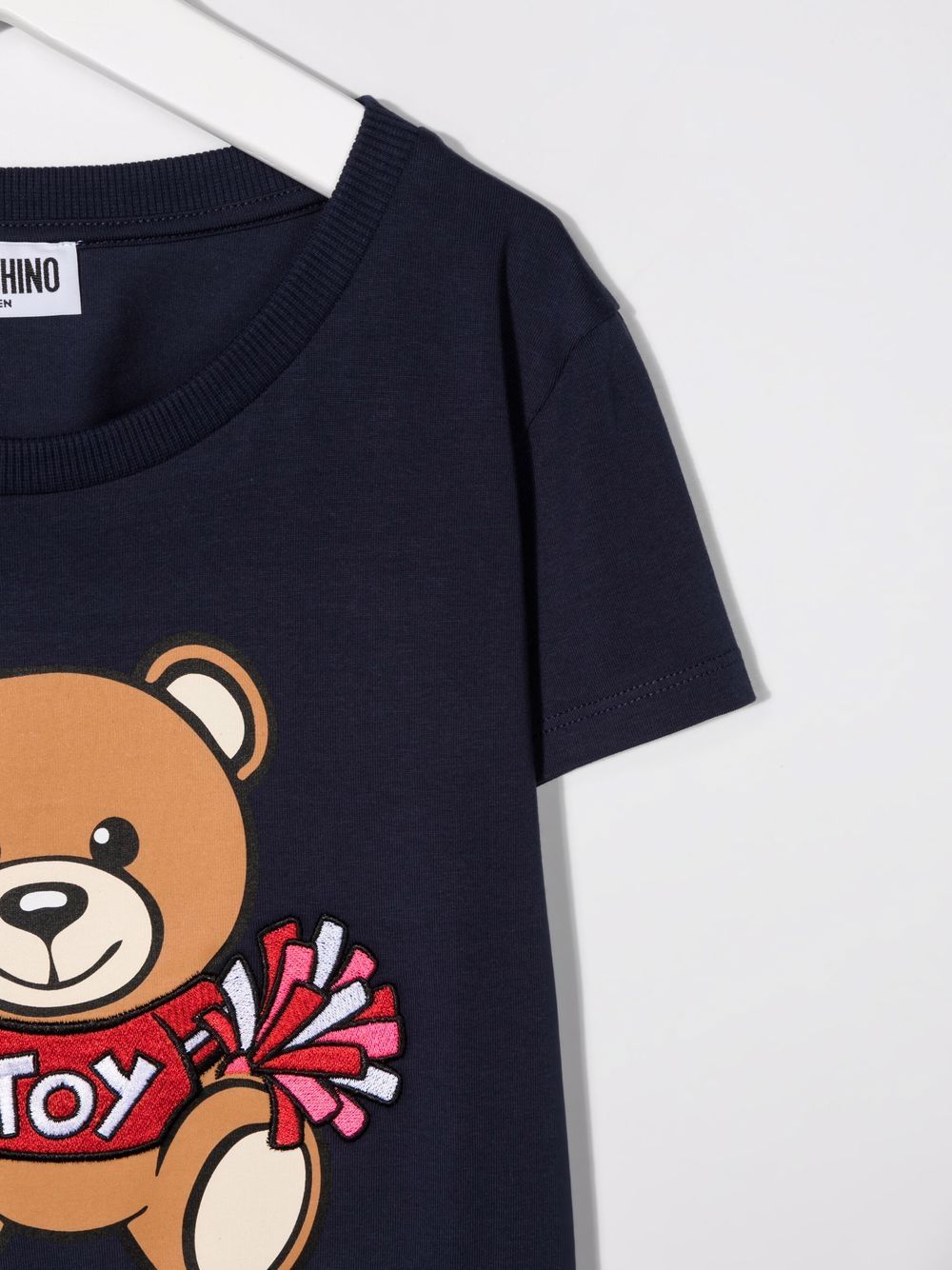 фото Moschino kids футболка teddy bear